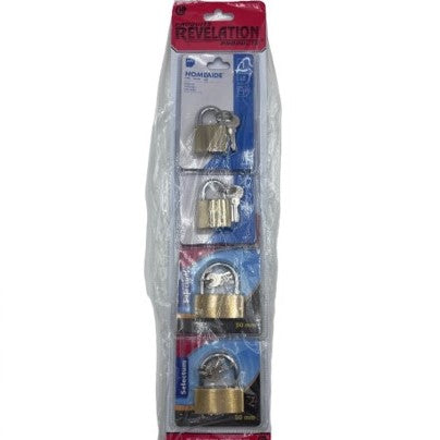 Brass Padlock - 4/cd