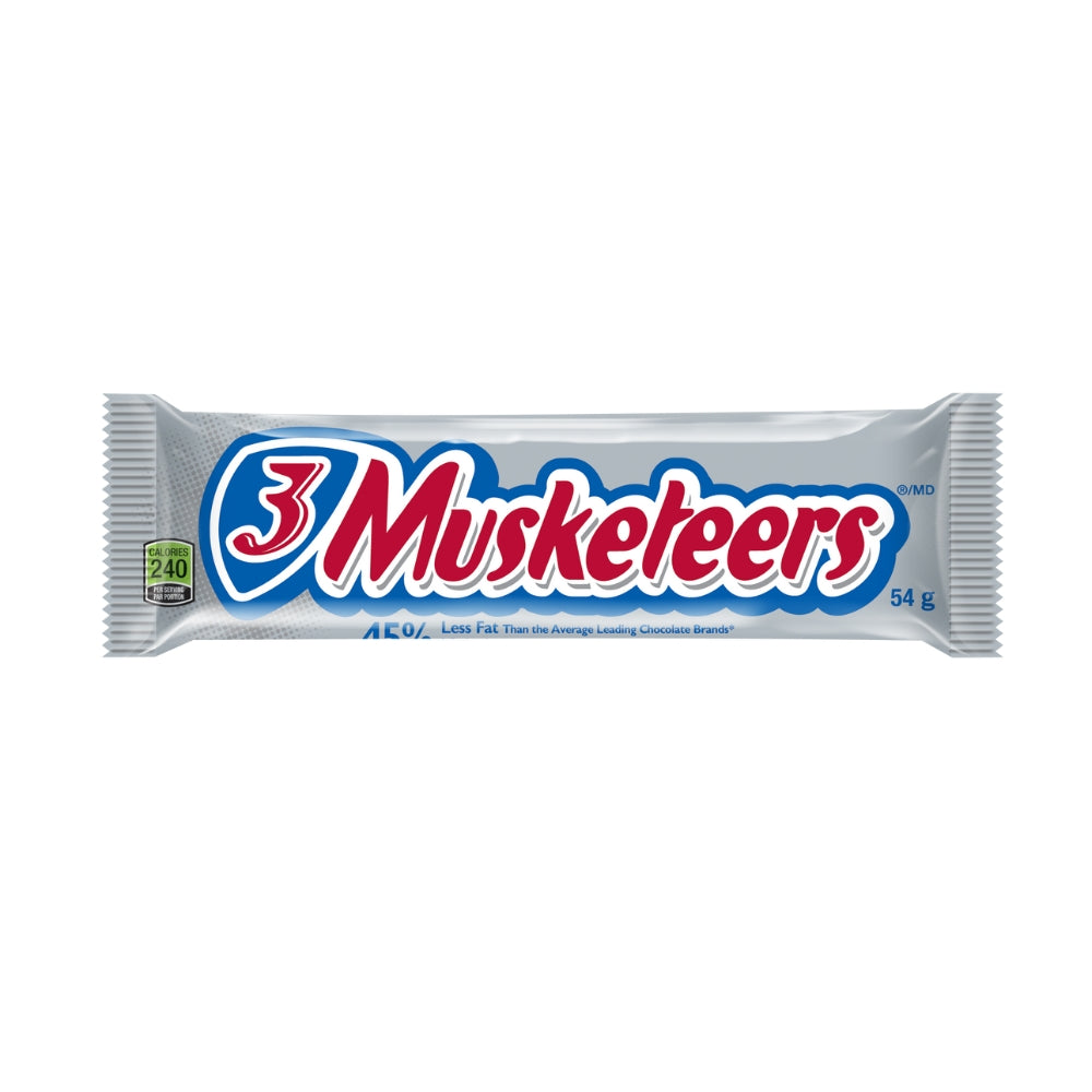 3 Musketeers Singles 54g 36/bx