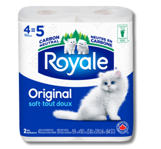 Royale Toilet Tissue 4 roll 151 ct 24/cs – Aiton Drug Co