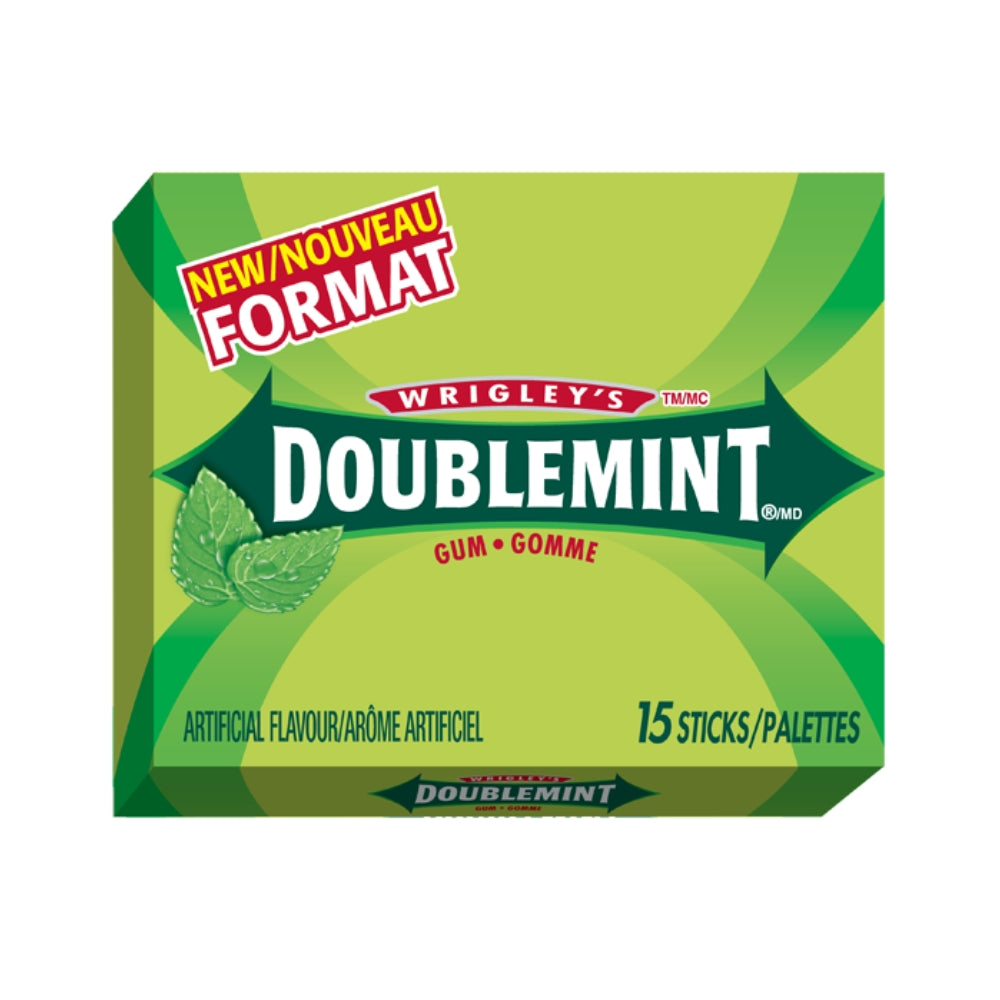 Doublemint Gum Wrigley 15's 10/bx