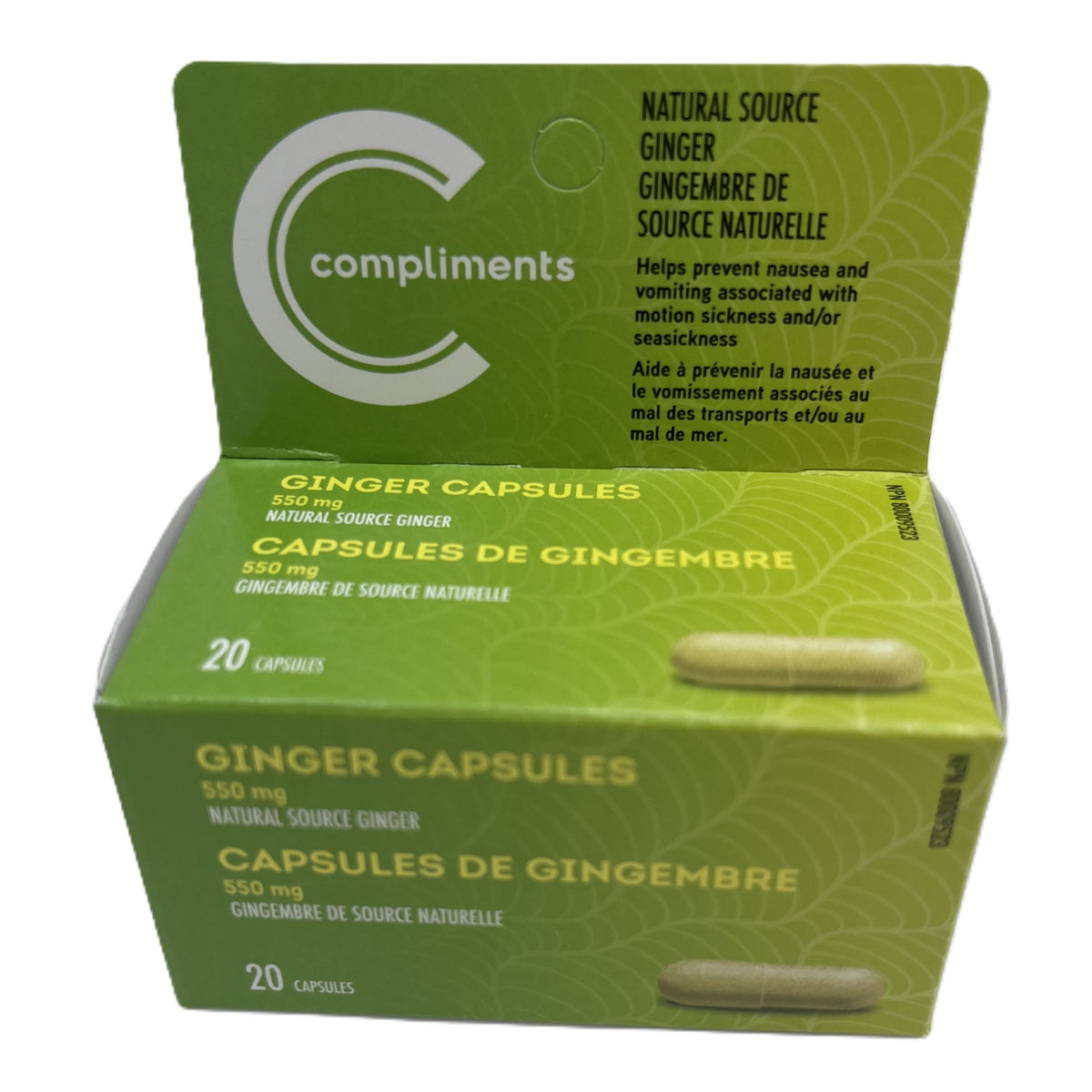 Comp Ginger 550mg 20's