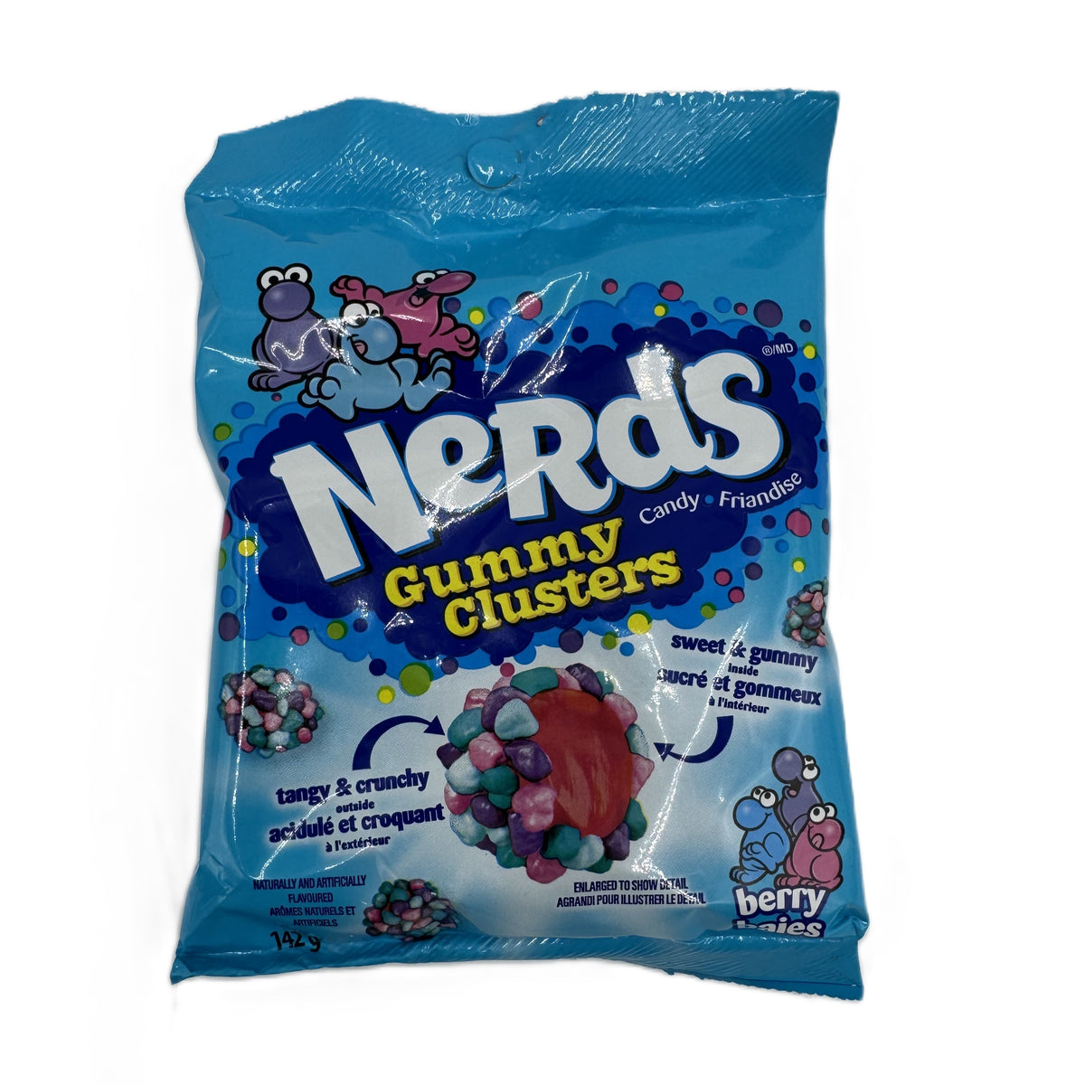 Nerds Gummy Clusters Berry 142g 10/cs
