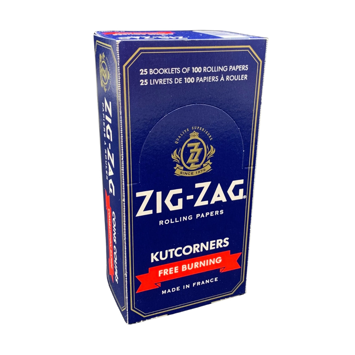 Zig Zag Blue papers 25/bx