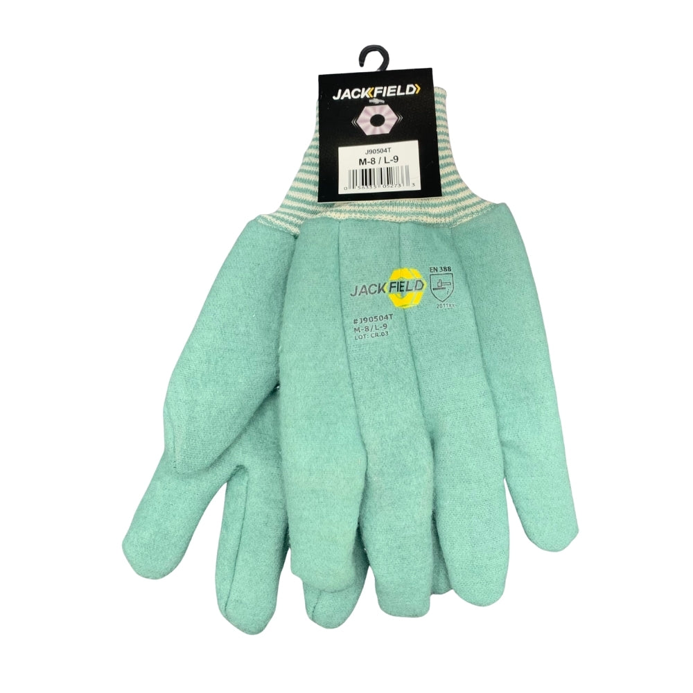 Green Cotton Glove Med/Lg