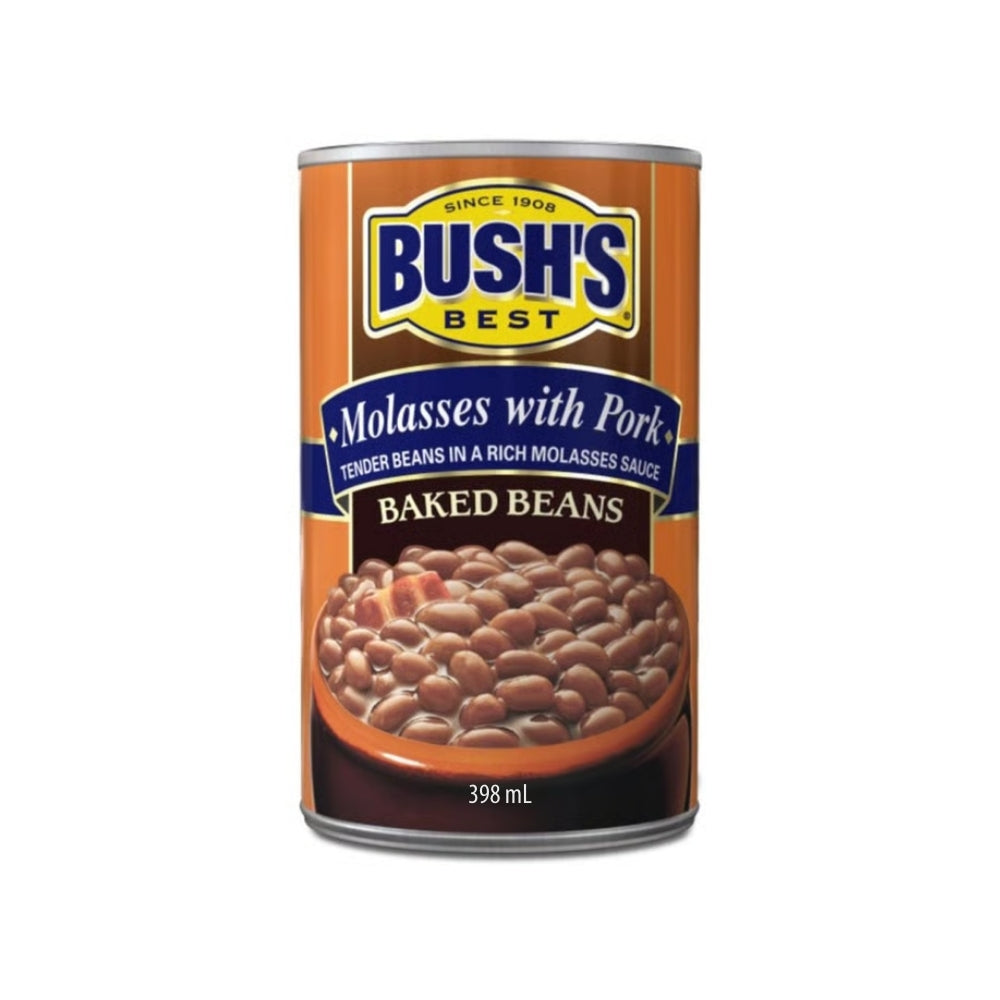 Bush's Molasses with Pork Baked Beans 398mL