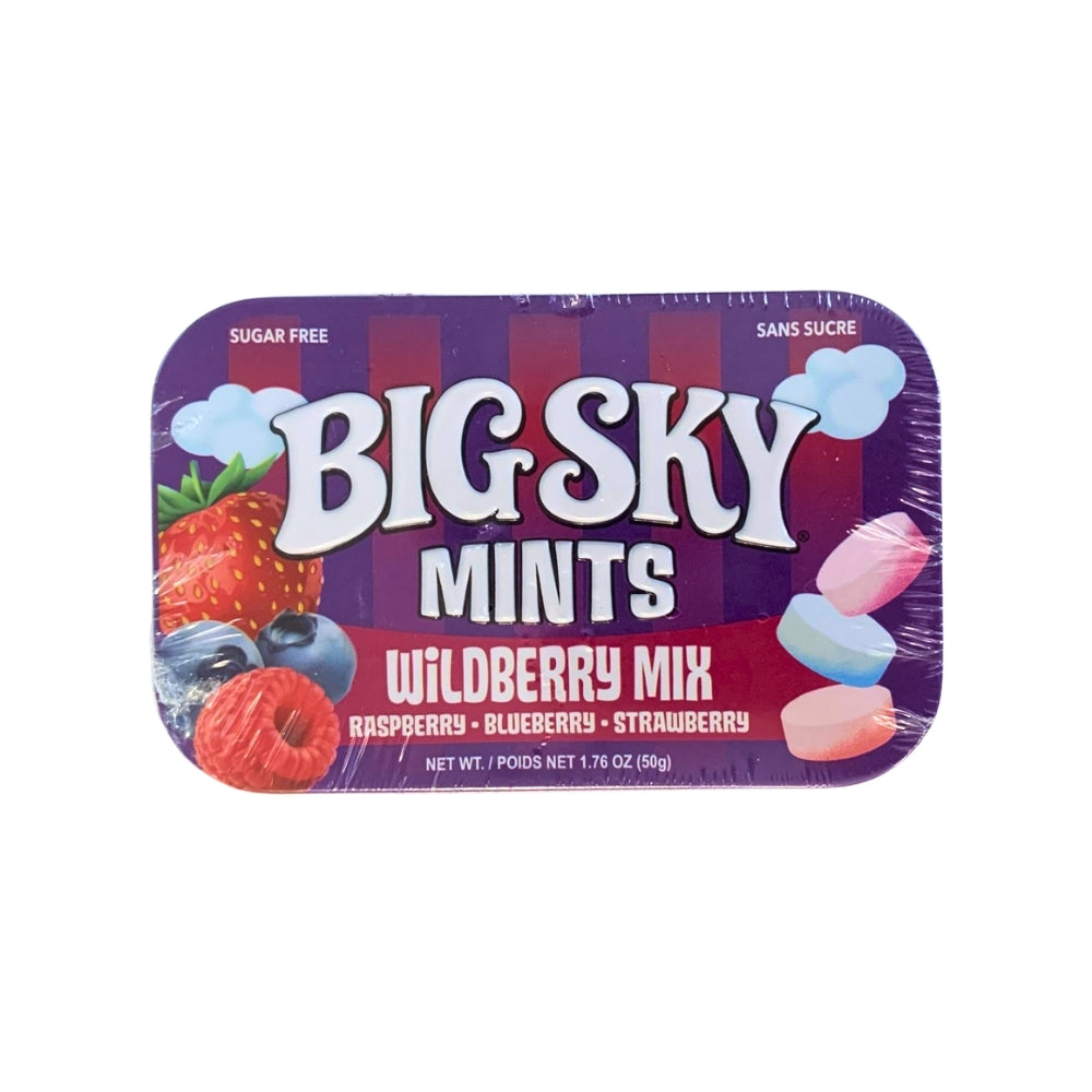 Big Sky Mints Wildberry Mix 50g 6/bx