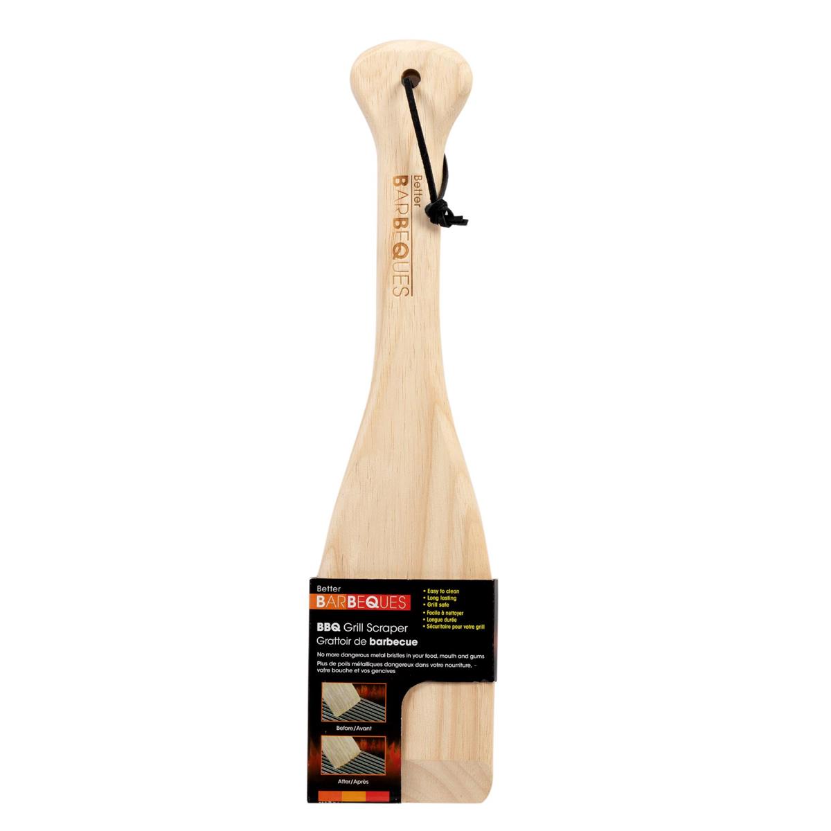 BBQ 15" Wooden Grill Scraper