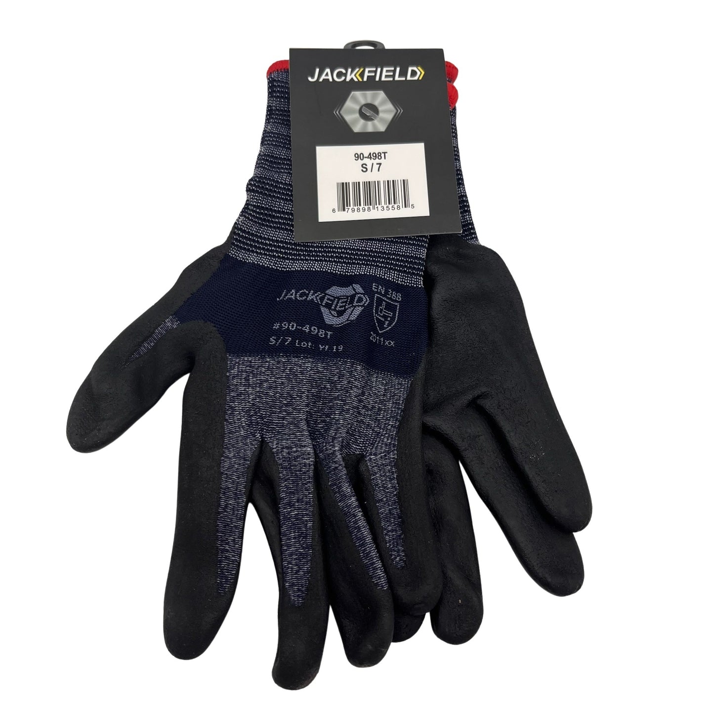 498 Sm Nitrile Foam Palm Glov