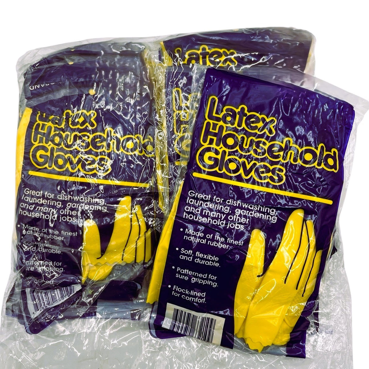 36-61 Large Household Latex Glove 12ct