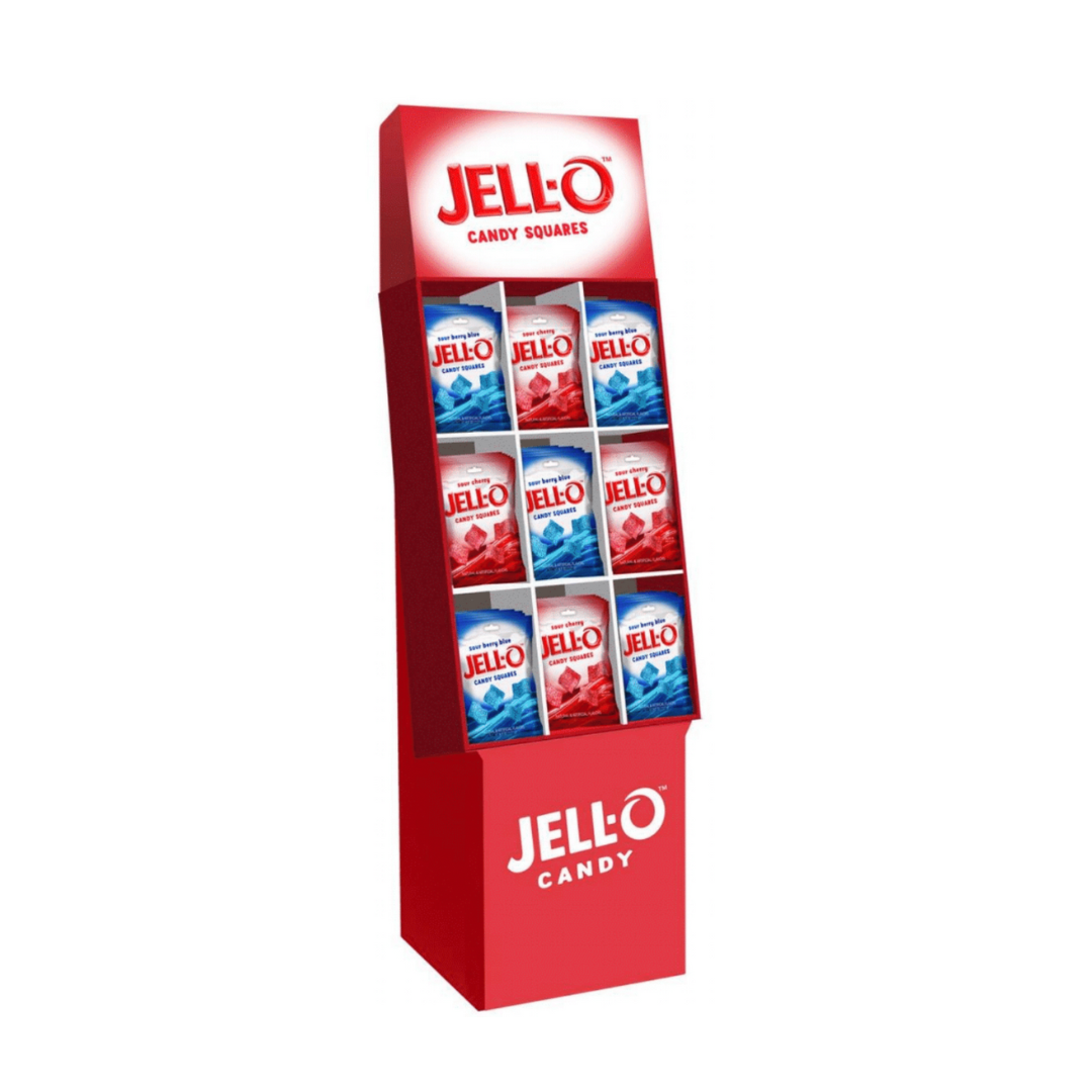 Jell-O Candy Square DS 127g 72/ds