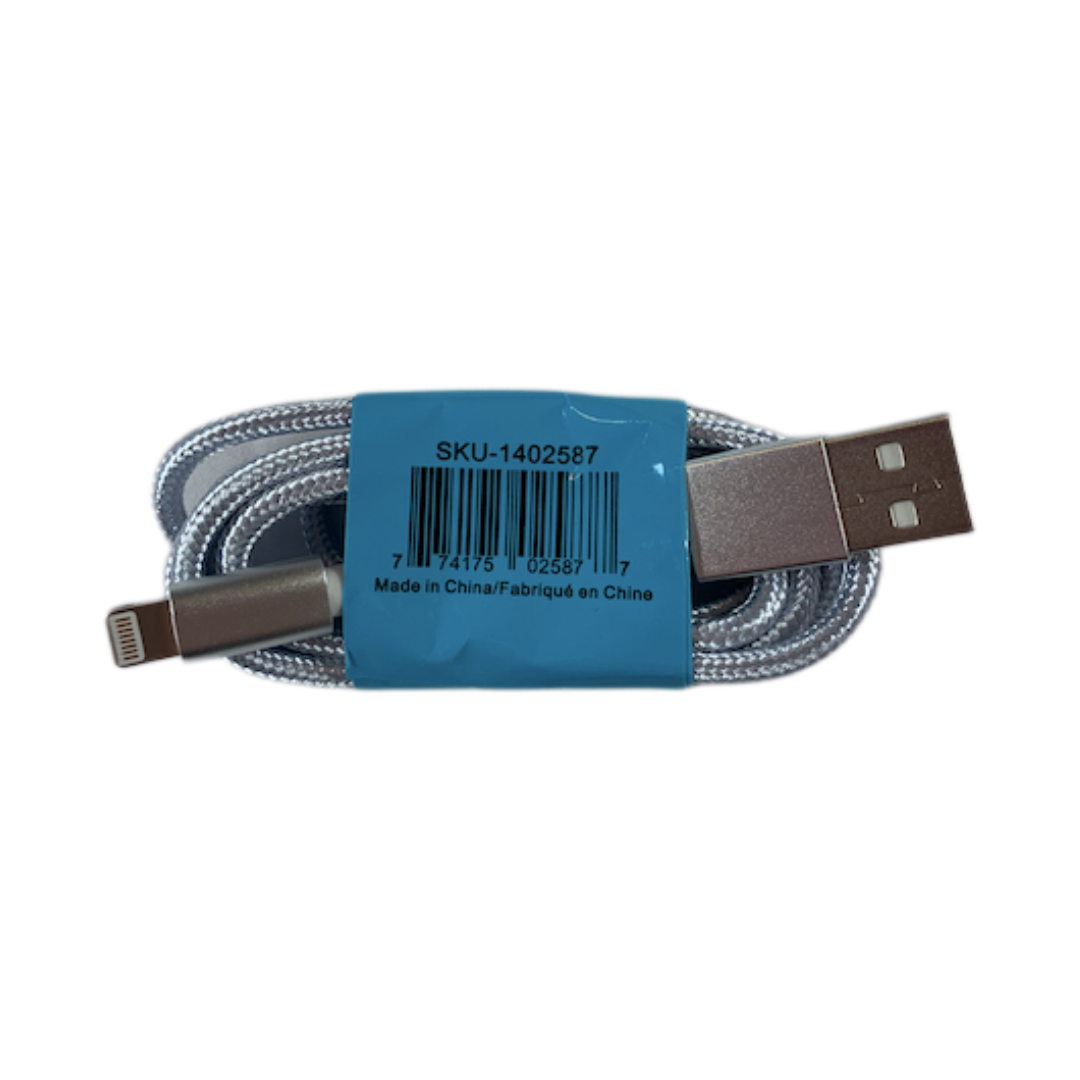 2587 iPhone Lightning USB Braided srp 9.99