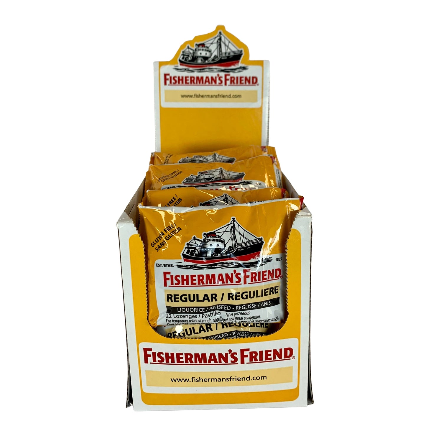 Regular Fisherman Friend Lozenges 24/ box