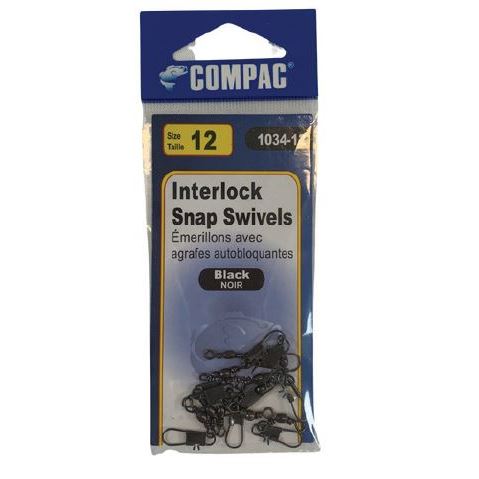 Snap Swivel Black #1034-10 – Aiton Drug Co