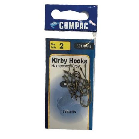 5317PB-2 Kirby Hook 13/pk Sz2