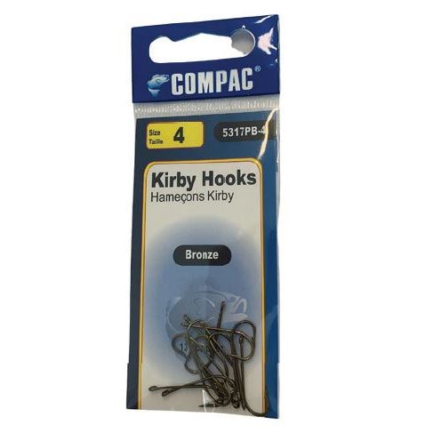 5317PB-4 Kirby Hook 13/pk Sz4