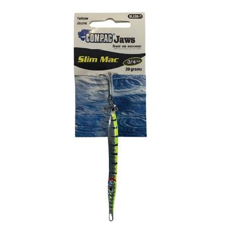 MJ20Y Slim Mac Jig 3/4z Yellow