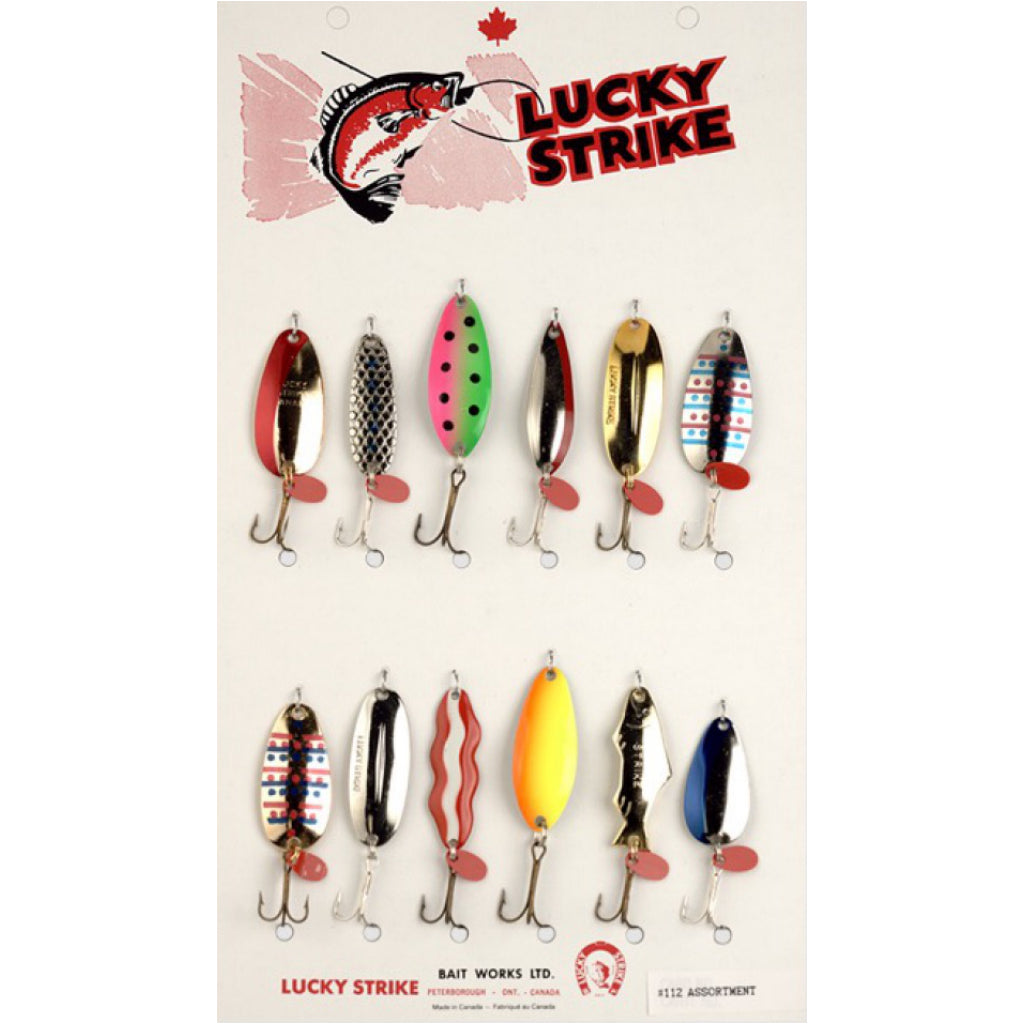 Lucky Strike Assorted Lures #112 (12/cd) – Aiton Drug Co