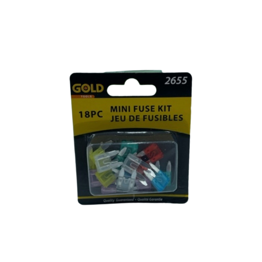 Car Mini Fuse 18 pc #2655