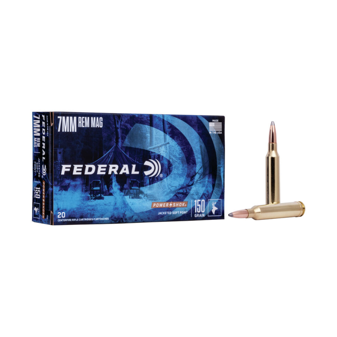 7RA 7mm Rem Mag 150gr SP 20/bx