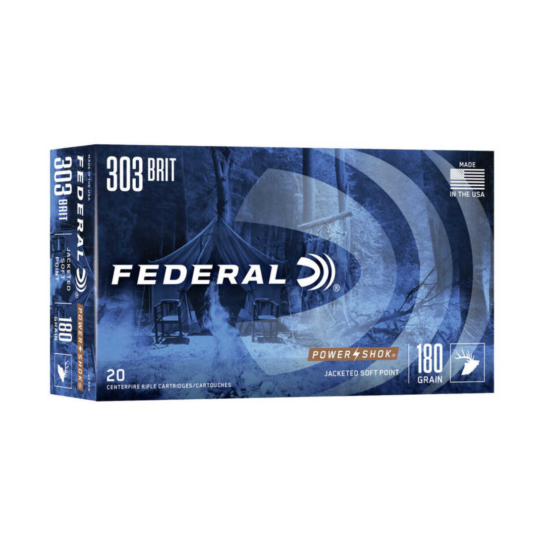 303AS British 180gr SP 20/bx