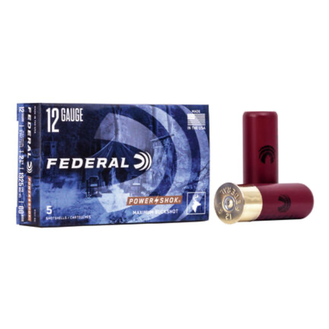 F127 00 Buckshot 12ga 2 3/4" 5/bx