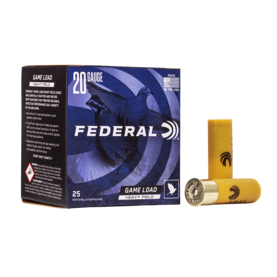 H202 7.5 20gauge 2 3/4" 25/bx Heavy Field Load