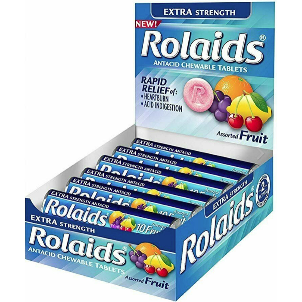 Rolaids XS Fruit Tabs 12/bx