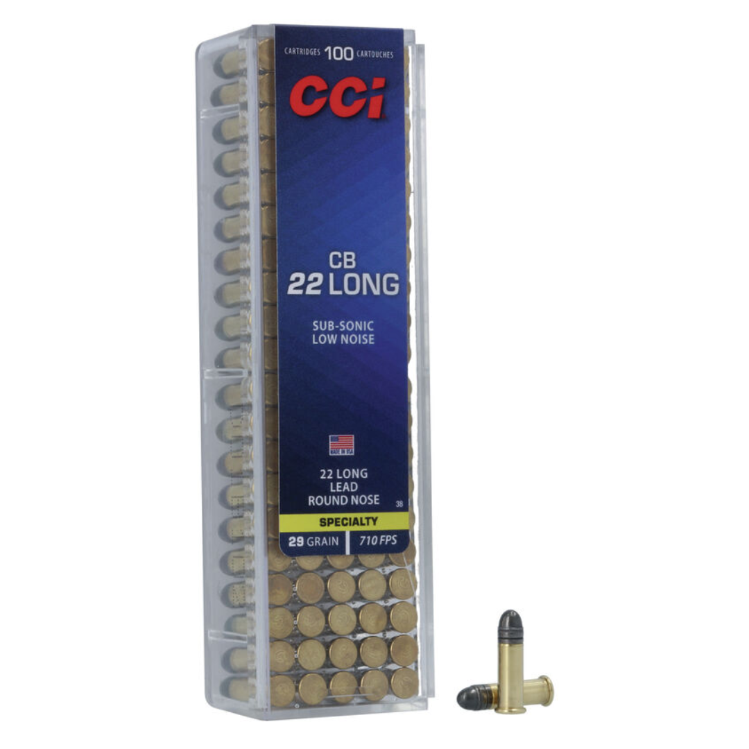 38 CCI 22 CB Long 29gr LRN 100/bx