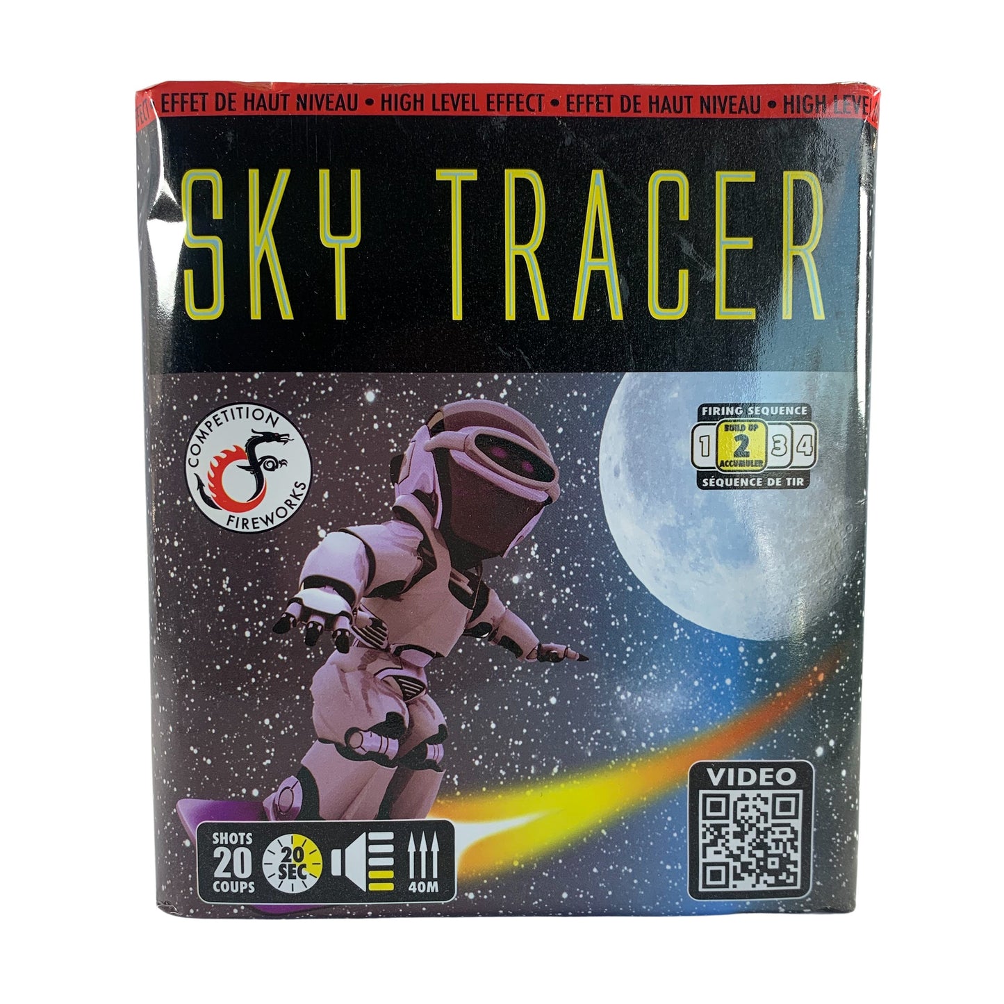 Firework Sky Tracer Cake