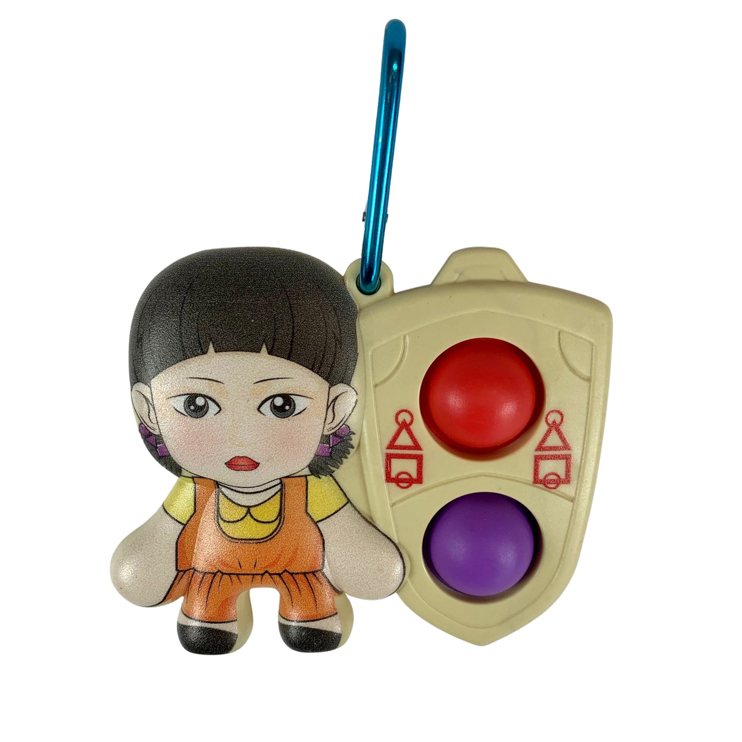 Mask Man popper Keychain 12/ds