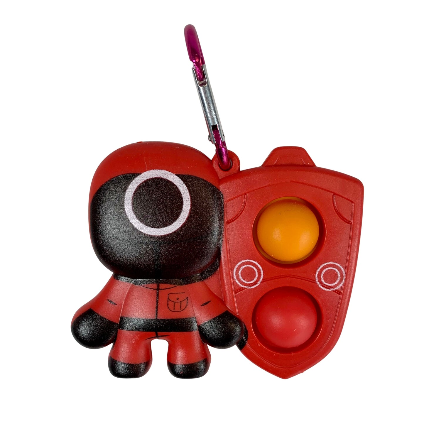 Mask Man popper Keychain 12/ds