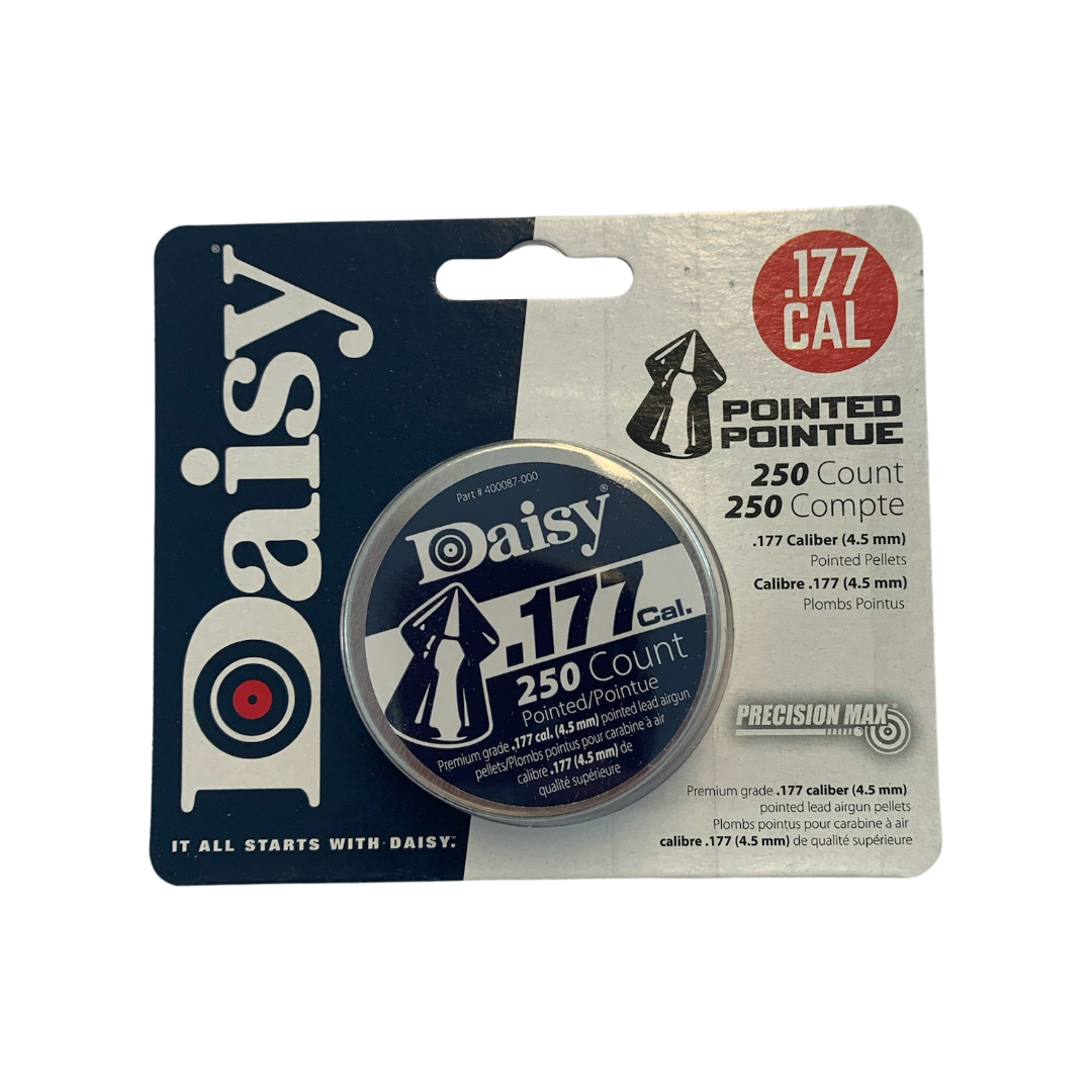 177 Pellets Pointed 250 's Daisy 6/box