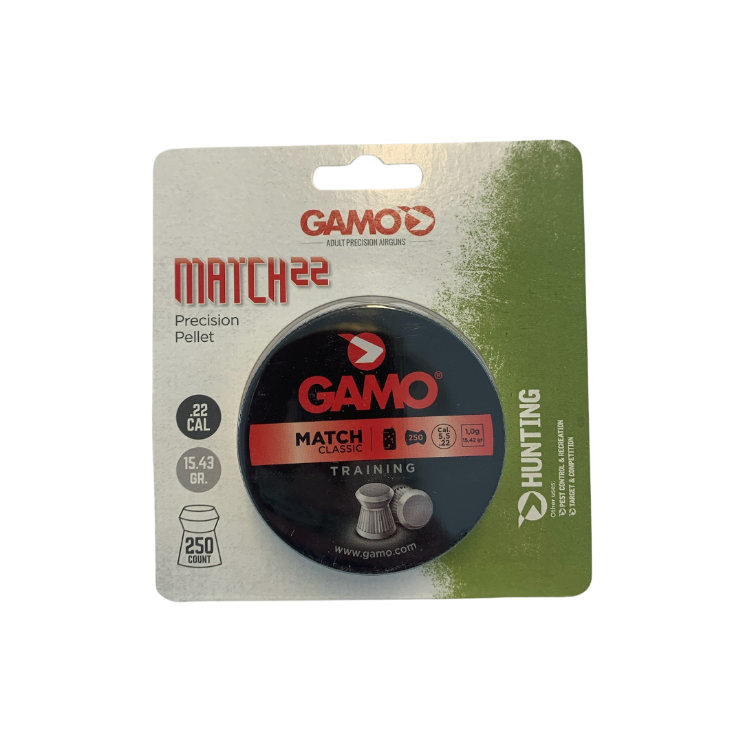 Gamo 22cal Pellets 250's 6 ea's in a case