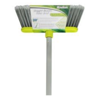 Straight Broom w/ Metal Handle 12/cs