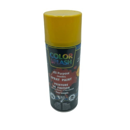 Yellow Aerosol Paint Spray 12 oz Aiton Drug Co