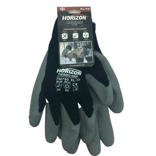 760 Latex Palm Glove XL , Thermo Grip
