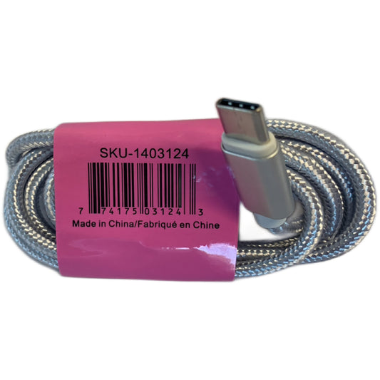 3124 Type-C USB Cable Braided  srp 10.99