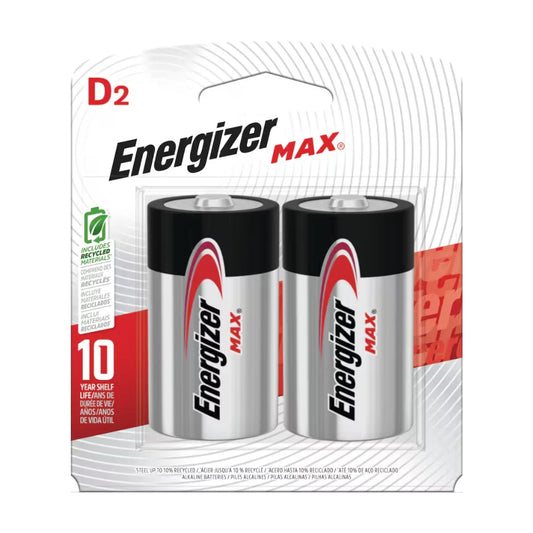 D Energizer Battery 2/cd  E95