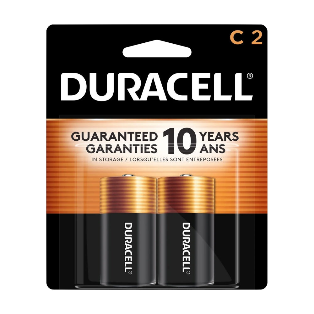 C Duracell Battery 2/cd