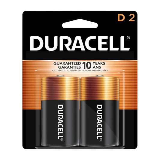 D Duracell Battery 2/cd