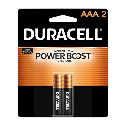 AAA  Duracell  Battery 2/cd