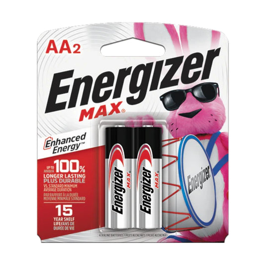 AA  Energizer Battery 2/cd E912