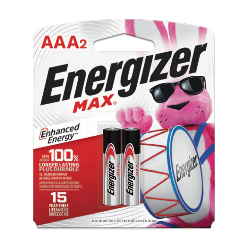 AAA  Energizer Battery 2/cd  E922