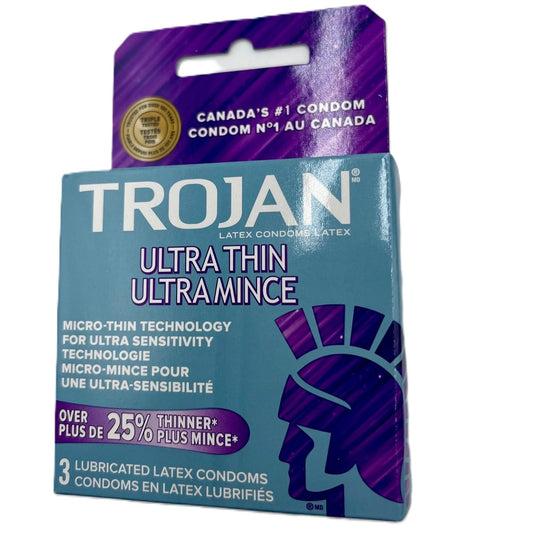 Trojan Ultra Thin Condom 3's