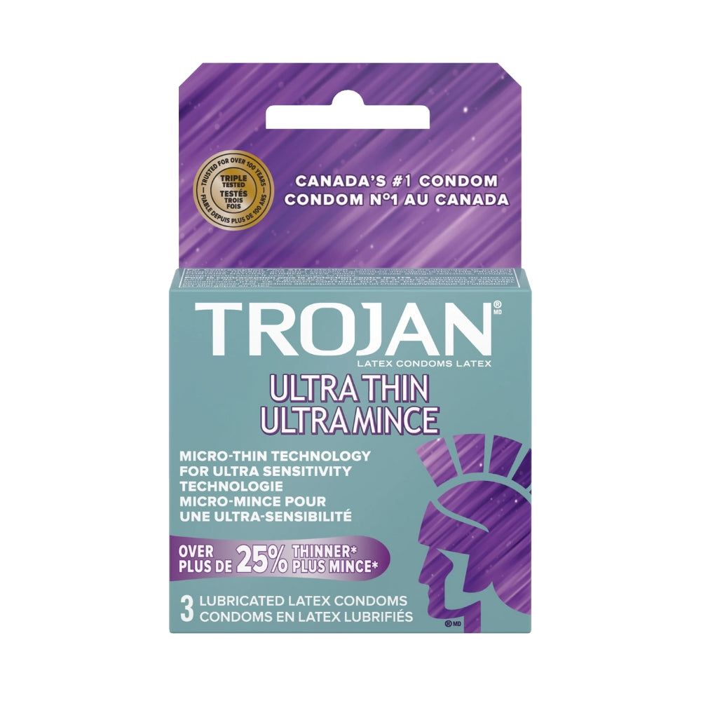 Trojan Ultra Thin Condom 3's