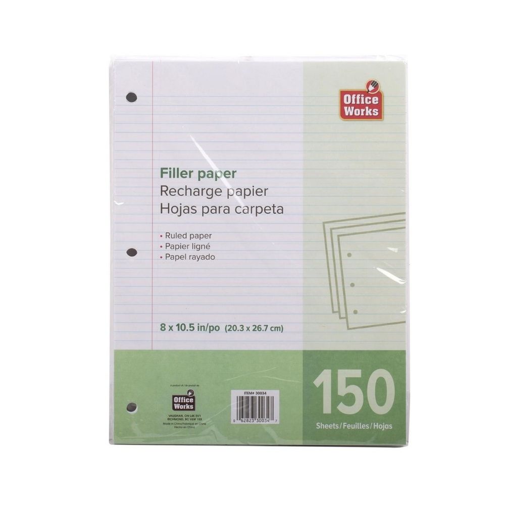 Looseleaf 150 sheet Office Works