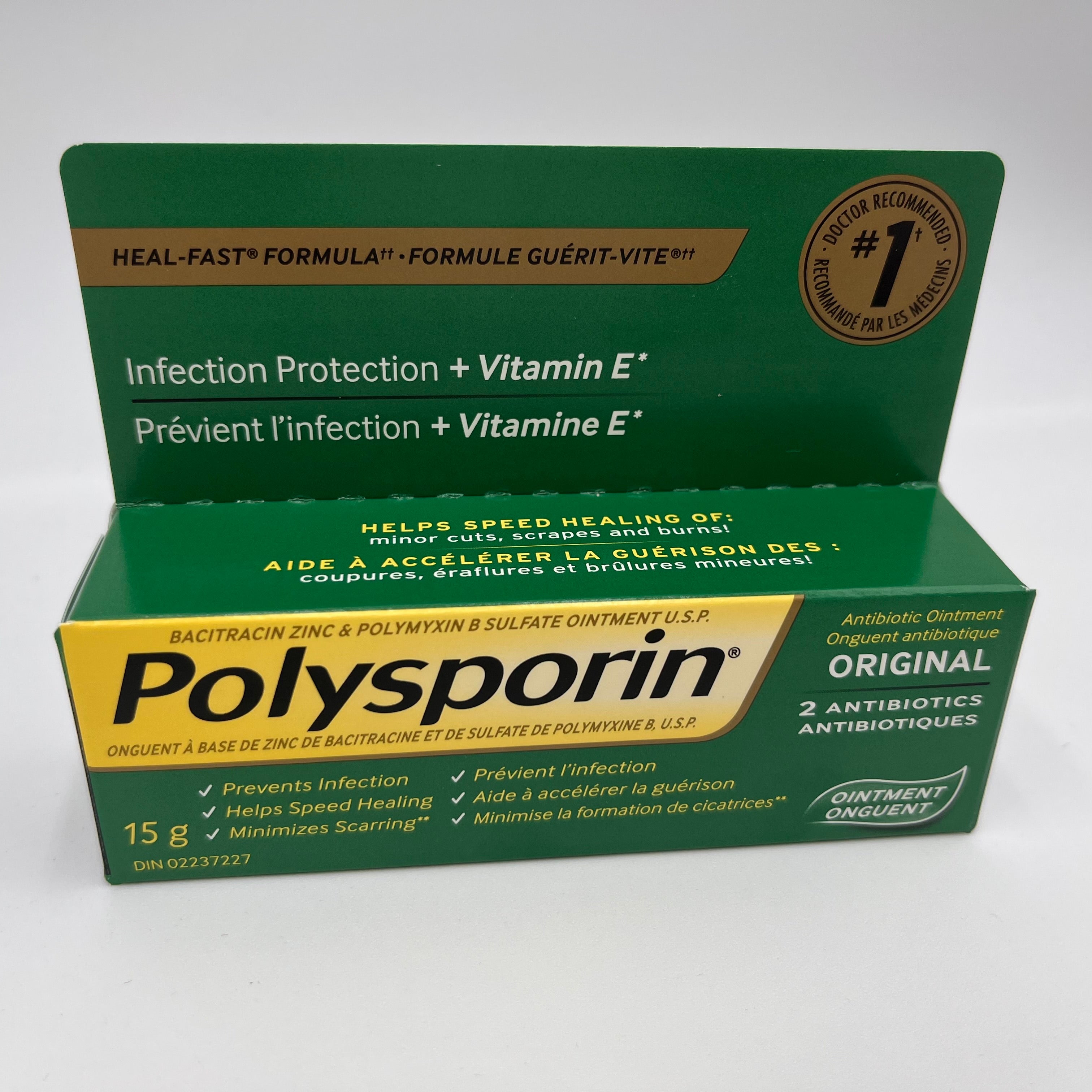 Polysporin Orginal Ointment Tube 15 gm – Aiton Drug Co