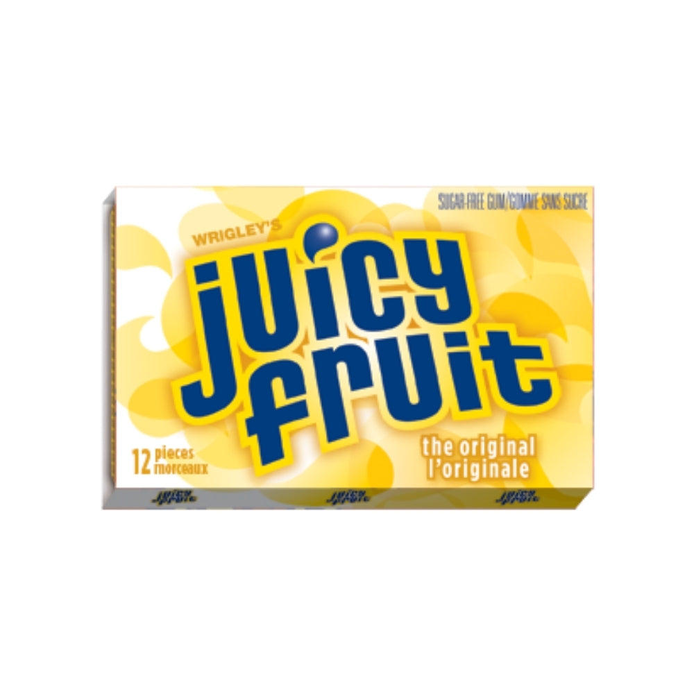 Yellow Juicyfruit pellet 12/bx Wrigley
