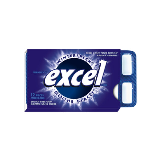 Excel Winterfresh Sugarless - 12/box