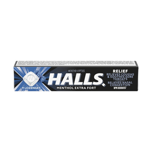Halls Mentholyptus XS 20/bx
